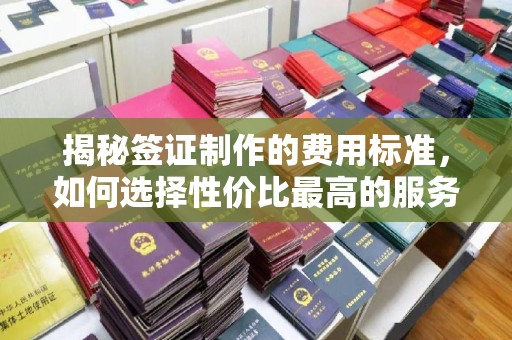 霍城揭秘签证制作的费用标准，如何选择性价比最高的服务？