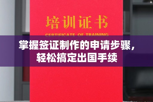 霍城掌握签证制作的申请步骤，轻松搞定出国手续