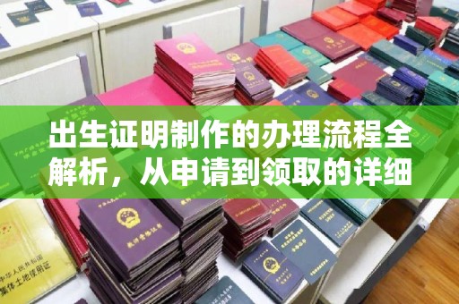 霍城出生证明制作的办理流程全解析，从申请到领取的详细指南